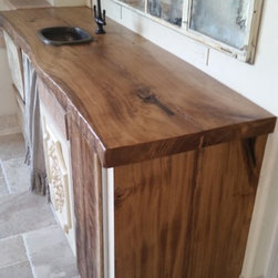 Poplar Slab Countertop - Bathroom Vanities And Sink Consoles
