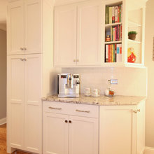 clipped corner kitchen cab