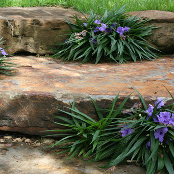 Traditional garden in Northwest Hills