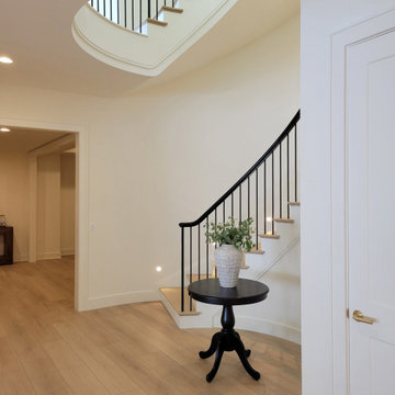 Project #158 | Contemporary Curved Staircase