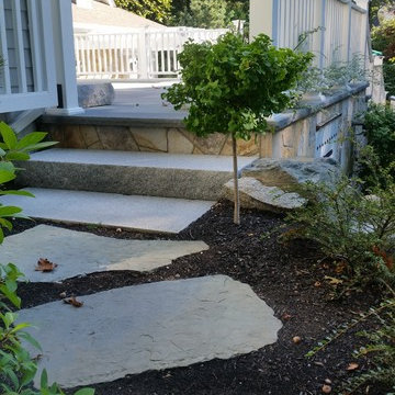Landscape and hardscape design & implementation in Kennebunk Maine
