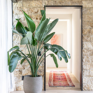 Plant-Filled Entry Area | Barton Hills, Austin, TX