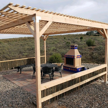 Custom pergola