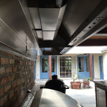 Custom Outdoor Grill hood