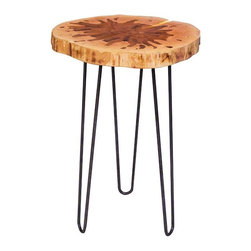 Tapped Vermont Maple Accent Table - Side Tables And End Tables