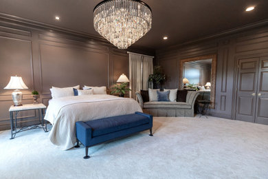 Inspiration for a modern bedroom remodel in Nashville