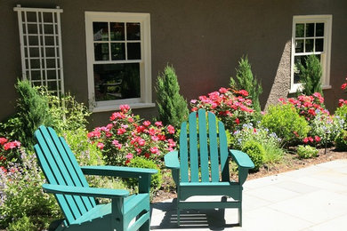 Inspiration for a craftsman patio remodel in Boston