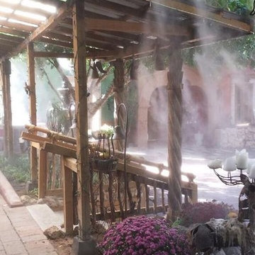 Outside patio
