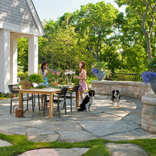 stone patio