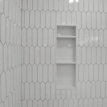 Elevated Bathroom with Gold Finishes