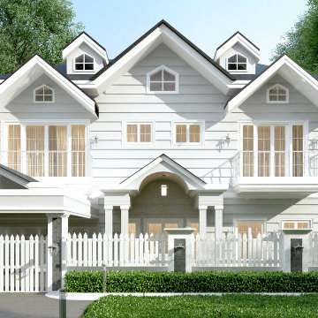 Desain Rumah Klasik - Medan (Mrs. Lila)