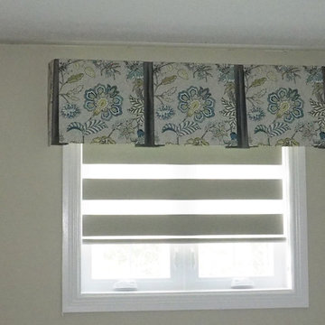 Fabric Valance Top Treatments for Windows