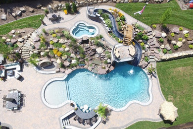 Inspiration for a pool remodel in New York