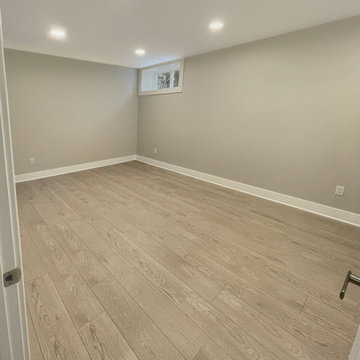 Finished Basement, New Stairs & Bathroom