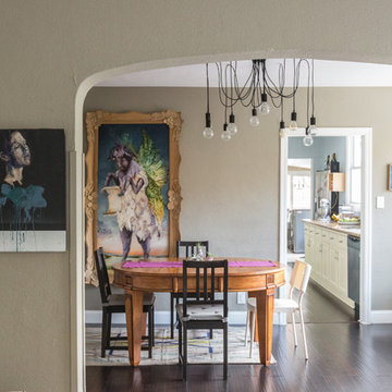 My Houzz: Culture and Art in an Updated 1924 Craftsman in Oakland