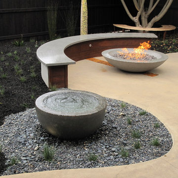 Concrete Gas Fire Pits