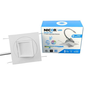 Nicor Dlq5-Ma-10-120-2K-Wh 5 In. Gimbal Led New Construction Downlight