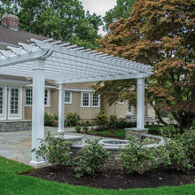 Pergola on patio