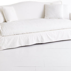 Simply Slipcovered Sofa - Sofas