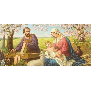 "Holy Family" Print, 20"x10"