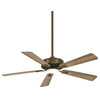 Minka Aire Contractor LED 52" Ceiling Fan With Remote Control, Heirloom Bronze