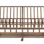 Brompton Dish Rack in Antique Brass Finish
