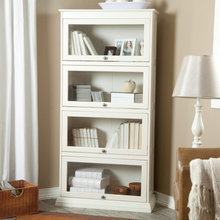 Glass front storage