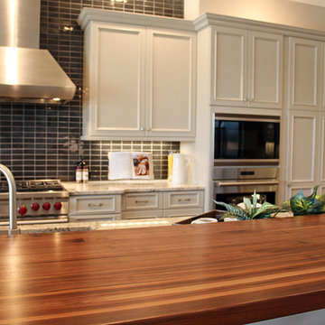 Black Walnut Butcher Block Countertop