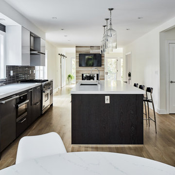 Kitchen with Open Plan | Milton Point Renovation
