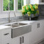 33"x 21" Stainless Steel Double Basin Undermount Kitchen Sink with Grids and