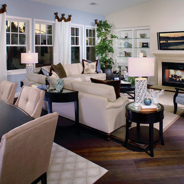 SummerHill Homes: Enclave at Waverly Place Resdience 1 Living Room