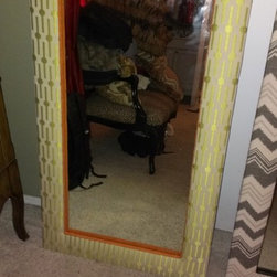 upholstered mirror frame - Wall Mirrors