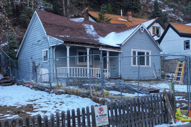 Inspiration for a craftsman exterior home remodel in Other