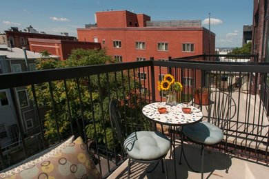Patio - contemporary patio idea in New York