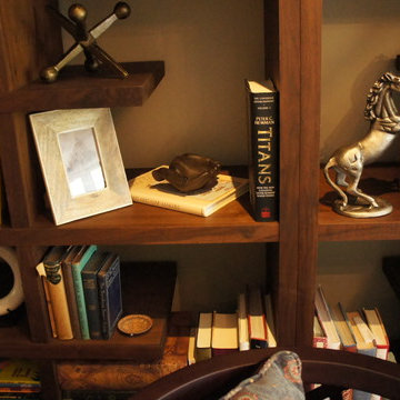 New Eclectic Old World Den
