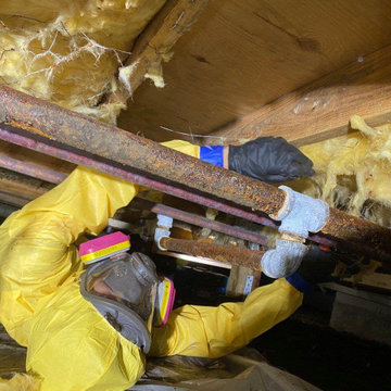 Water Damage Restoration - Crawl Space