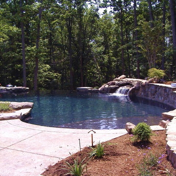 Chapel Hill pool, landscape