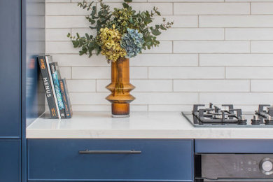 Modern and Blue | Kitchen Project