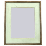 My Barnwood Frames - Sea Foam Green Barnwood Picture Frame, Rustic Wood Frame, 6"x6" - *PLEASE NOTE - Glass is included with frame sizes 16x20 or smaller. Larger sizes do not include glass due to the high risk of breakage in shipping.