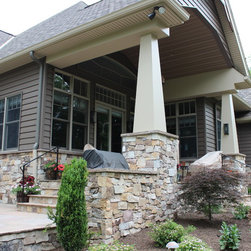QuarryCut Stone - 40%Split Field 30%Brown 30%Dark - Squares & Strips - Siding And Stone Veneer