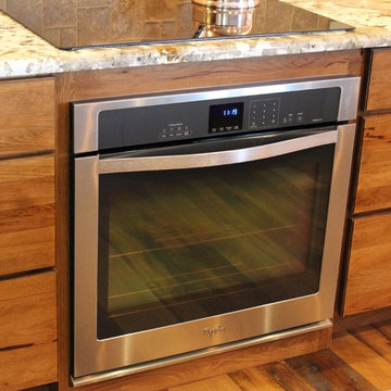 Rustic Finishes Reveal Hidden Storage Solutions