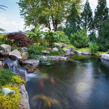 Custom Pond Project in Knoxville Tennessee