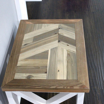 Swallowtail Side Table with X Base