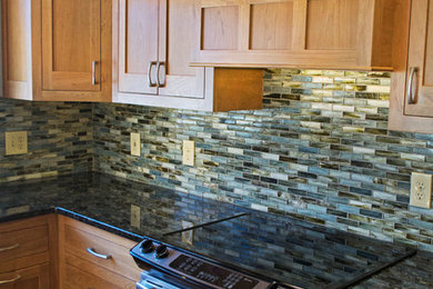 Arts and crafts kitchen photo in New York