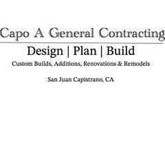 Capo A General Contracting