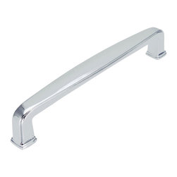 Cosmas - Cosmas 4392-128CH Polished Chrome 5&rdquo; CTC Cabinet Pull [25-PACK] - Cabinet And Drawer Handle Pulls