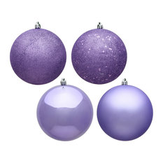 6" Lavender Ball 4 Finish Asst 4/Box