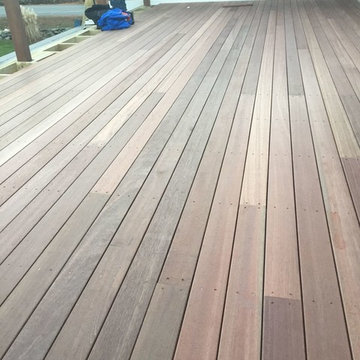 Custom Mahogany Deck with CableRail System