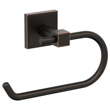 Amerock Appoint Traditional Single Post Toilet Paper Holder, Oil Rubbed Bronze