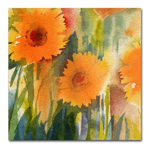 Wild Rose Canvas Art By Sheila Golden Contemporary Prints And Posters By Trademark Global